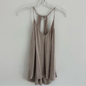 Gentle Fawn Taupe‎ Sleeveless Tank Top Size: L